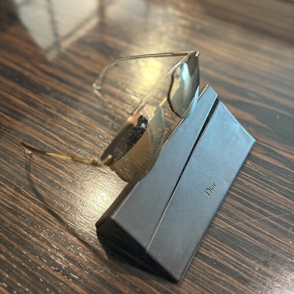 Sunglasses - DIOR - ROSE GOLD Reflective lens - Picture 3 of 3